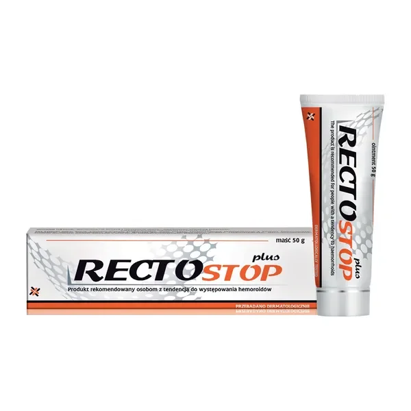 Rectostop plus krem do pielęgnacji skóry okolic odbytu 50g [Rectostop Plus] - Rectostop Plus