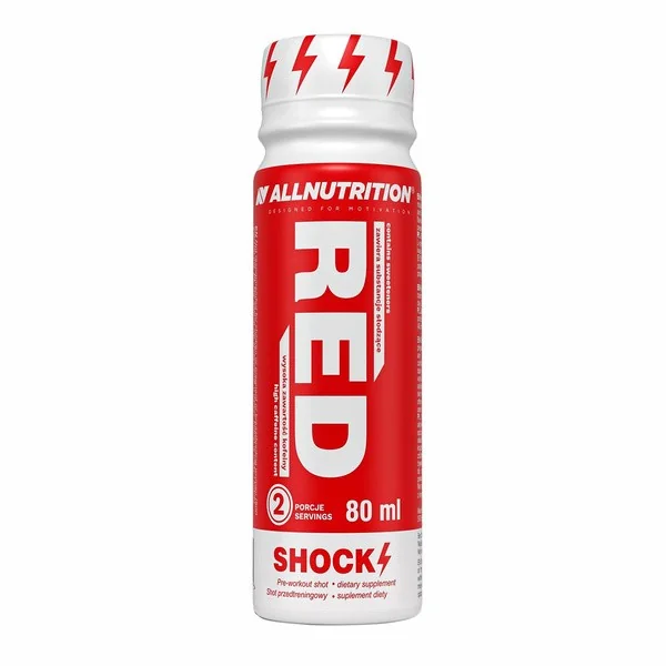 Red Shock Shot Pre-workout 80ml [ALLNUTRITION] - ALLNUTRITION