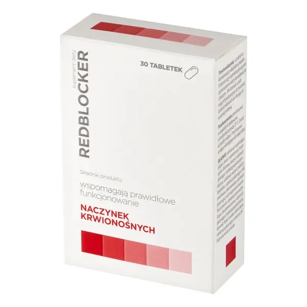 RedBlocker Diosmina 50mg + Hesperydyna 50mg + Rutozyd 50mg 30 tabletek [RedBlocker] - RedBlocker