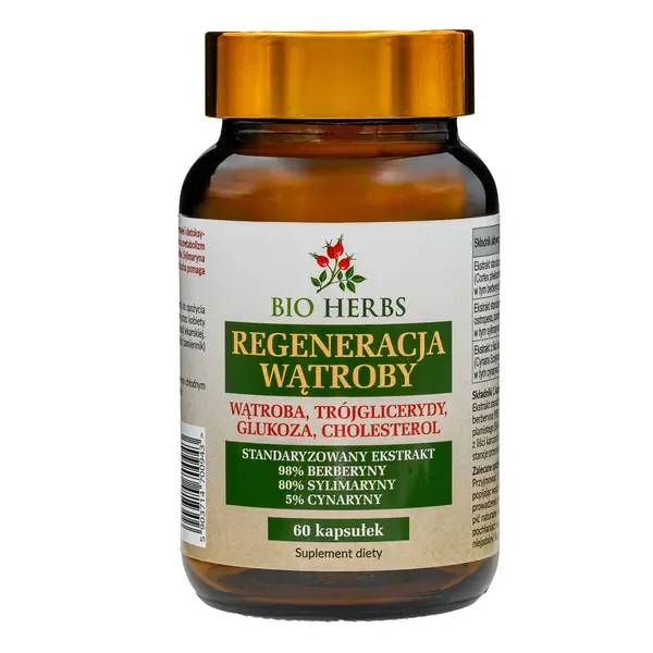 Regeneracja Wątroby 60 kapsułek [My Herbs] - My Herbs