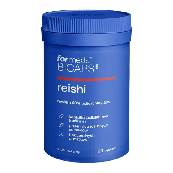 Reishi 1060 mg 60 kapsułek [Formeds Bicaps] - Formeds Bicaps