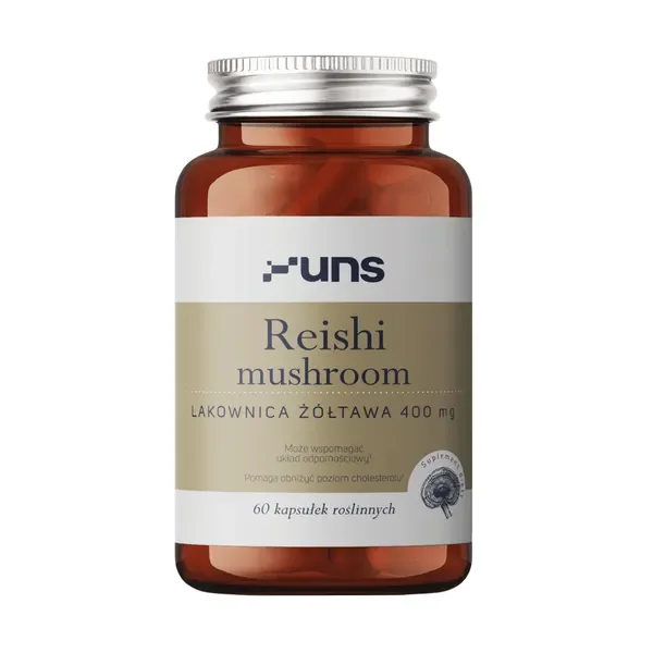 Reishi 400mg 60 kapsułek [Uns] - Uns
