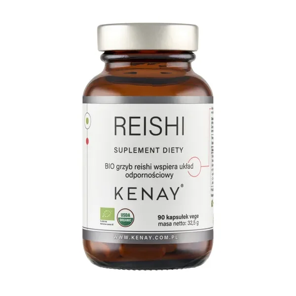 Reishi 900 mg 90 kapsułek [Kenay] - Kenay