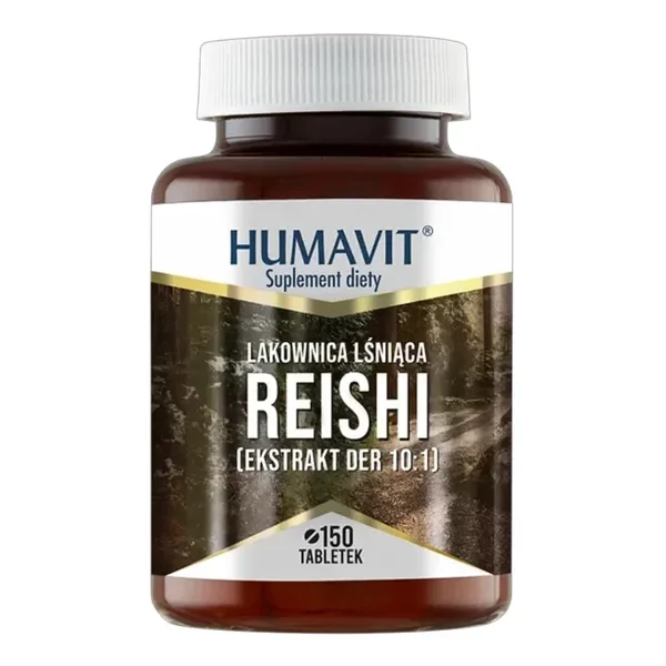 Reishi + Drożdże piwowarskie 150 tabletek [Humavit] - Humavit