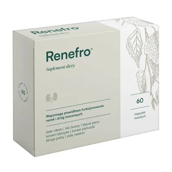 Renefro kompleks ziołowy na nerki 60 kapsułek [Renefro] - Renefro