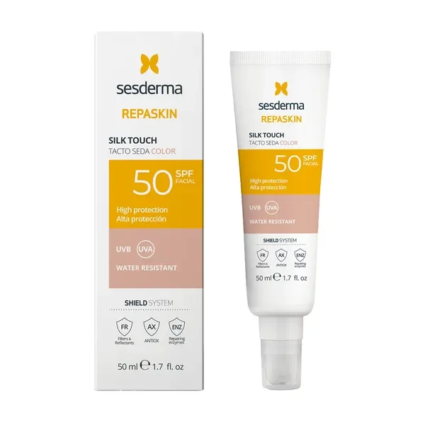 Repaskin Silk Touch krem koloryzujący SPF50 50ml [Sesderma] - Sesderma