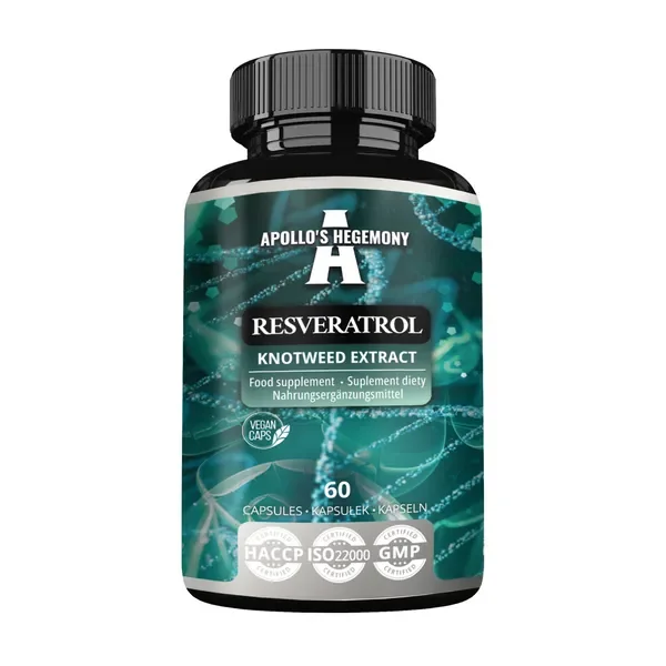 Resweratrol 250 mg 60 kapsułek [Apollo's Hegemony] - Apollo's Hegemony