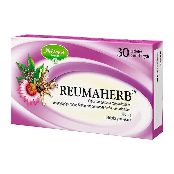 Reumaherb 100 mg 30 tabletek [HERBAPOL] - HERBAPOL