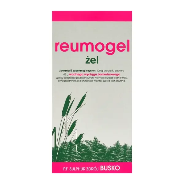 Reumogel żel borowinowy 130g [SULPHUR ZDRÓJ] - SULPHUR ZDRÓJ