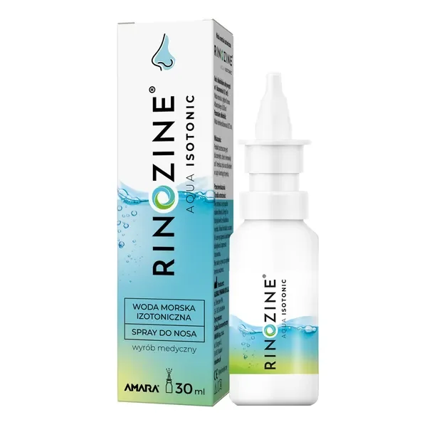 Rinozine Aqua Isotonic spray do nosa 30 ml - Rinozine