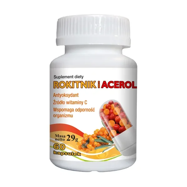 Rokitnik i Acerola 60 kapsułek [Gorvita] - Gorvita