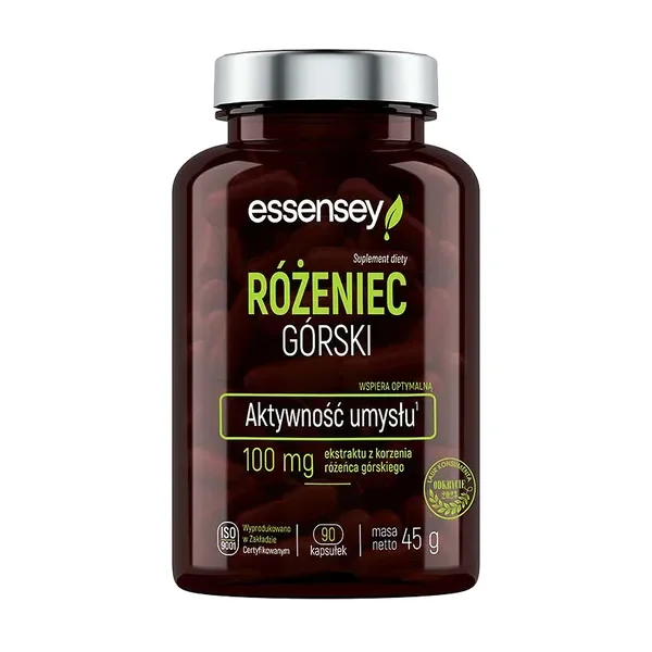Różeniec Górski 100 mg 90 kapsułek [Essensey] - Essensey