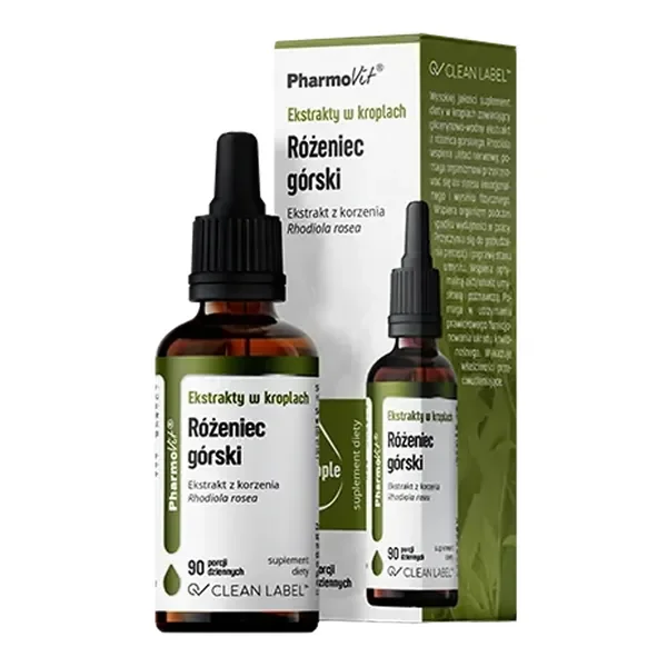 Różeniec Górski 400mg 30ml [Pharmovit] - Pharmovit