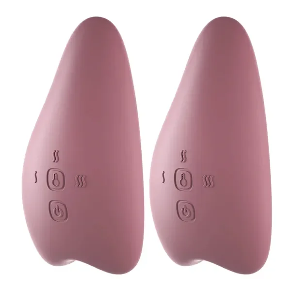 Rozgrzewający masażer i wibrujący laktacyjny A1 2 szt. [Momcozy] - Momcozy