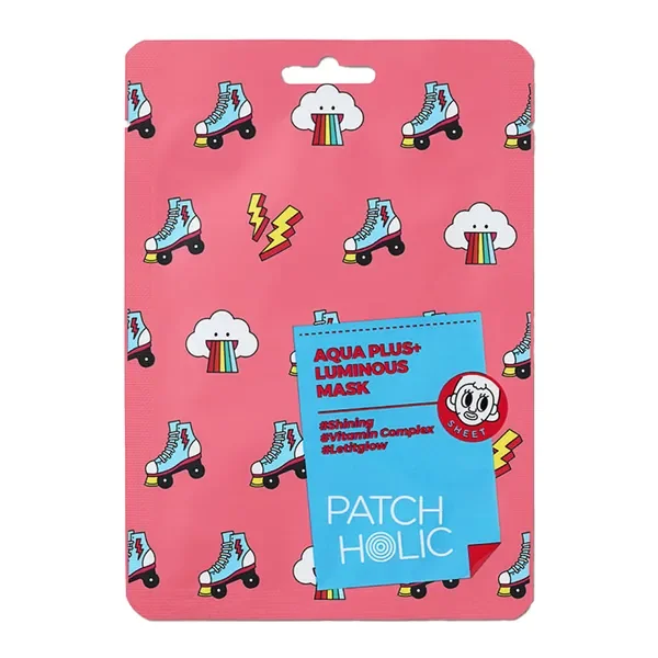 Rozświetlająca maska z kompleksem witamin i kwasem hialuronowym 20 ml [Patch Holic] - Patch Holic