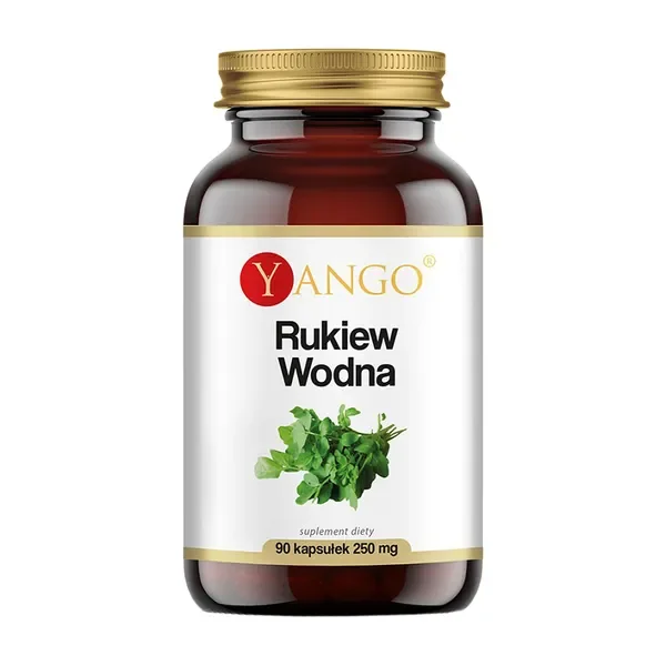 Rukiew wodna ekstrakt 20:1 500mg 90 kapsułek [Yango] - Yango