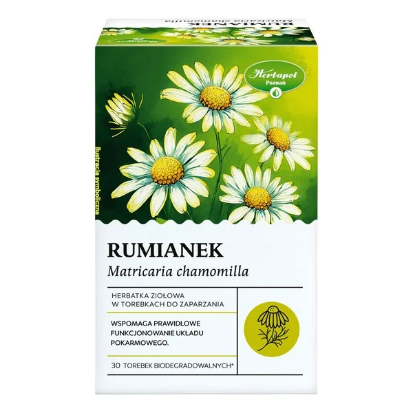Rumianek herbatka ziołowa 30 torebek [Herbapol Poznań] - Herbapol Poznań