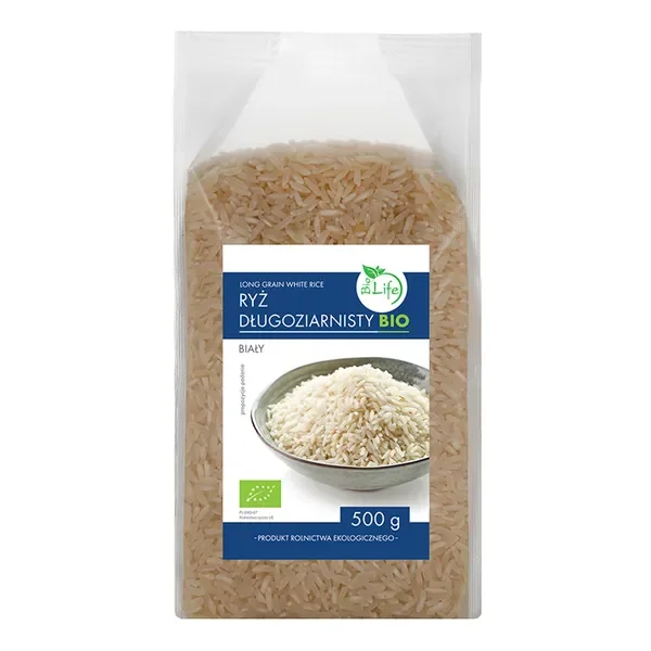 Ryż biały długoziarnisty BIO 500g [BioLife] - BioLife