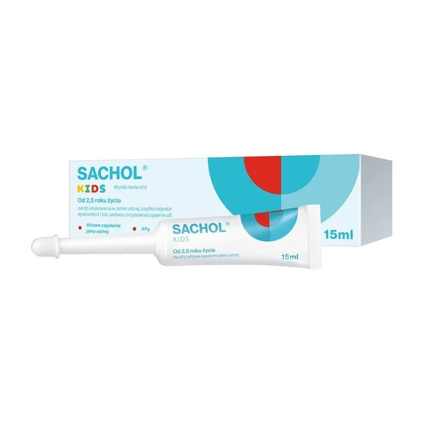 Sachol Kids żel na afty 15ml - Sachol