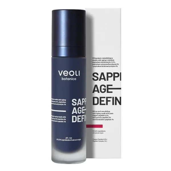 Sapphire Age Definer maska liftingująco-remodelująca 50ml [Veoli Botanica] - Veoli Botanica
