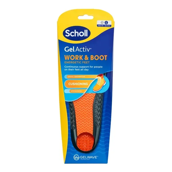 Scholl GelActiv wkładki żelowe do pracy rozmiar L 1 para - Scholl