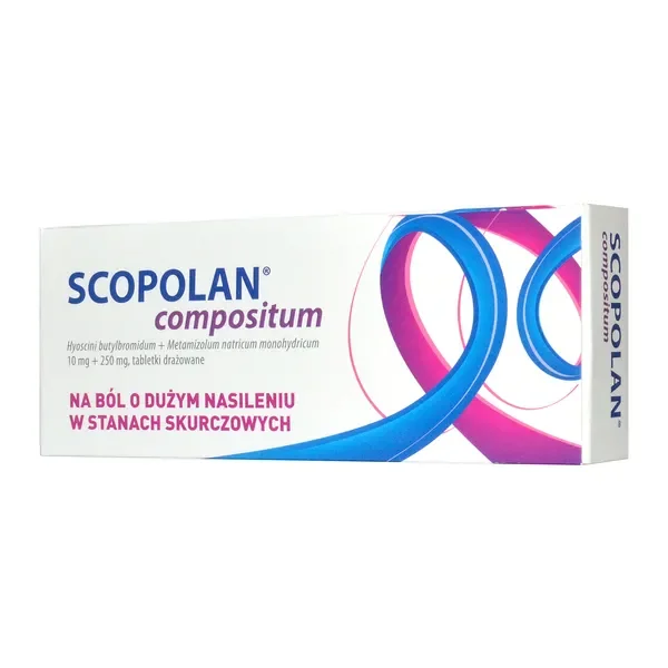 Scopolan compositum 10 mg+250 mg tabletki powlekane 10 szt [Scopolan] - Scopolan