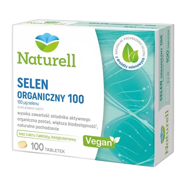 Selen 100 µg 100 tabletek [Naturell] - Naturell