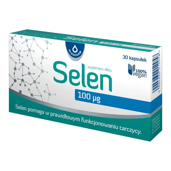 Selen 100 µg 30 kapsułek [Oleofarm] - Oleofarm
