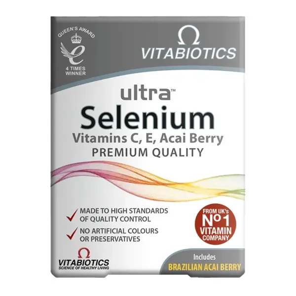 Selen 165 µg 30 tabletek [Vitabiotics] - Vitabiotics