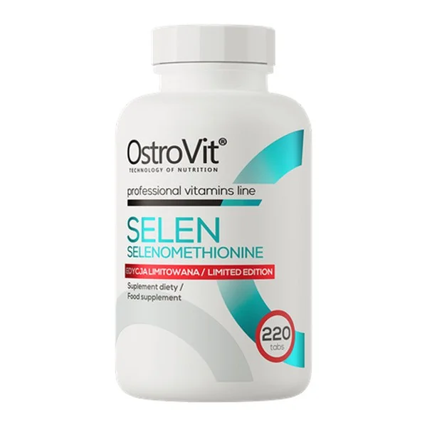 Selen 200 µg 220 tabletek [OstroVit] - OstroVit