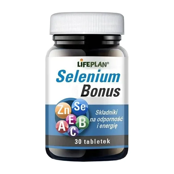 Selenium Bonus Multiwitamina z selenem 100 µg 30 tabletek [LifePlan] - LifePlan