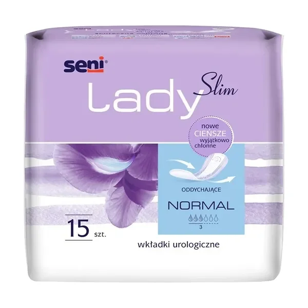 Seni Lady Slim normal wkładki urologiczne 15 szt. - Seni