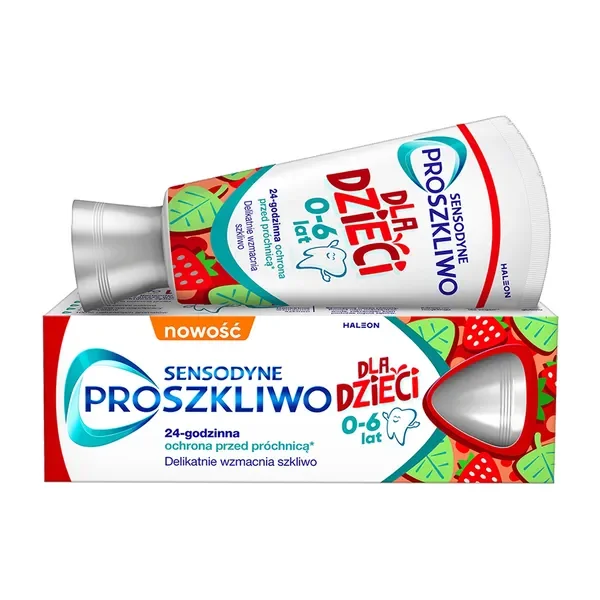 Sensodyne Proszkliwo dla Dzieci pasta do zębów 0-6 lat 50ml - Sensodyne