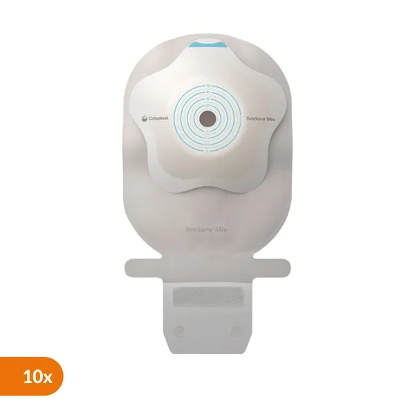 SenSura Mio Concave Maxi worek stomijny 10-50 mm 10 szt. - SenSura Mio