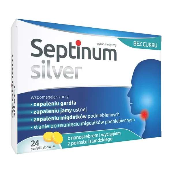 Septinum silver pastylki do ssania 24 szt. [Septinum] - Septinum