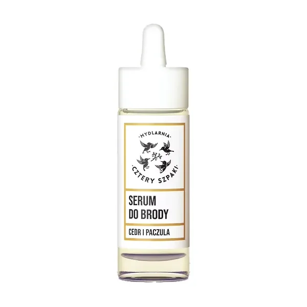Serum do brody Cedr i Paczula 30ml [Cztery Szpaki] - Cztery Szpaki