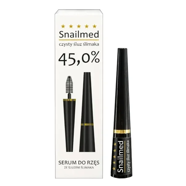 Serum do rzęs ze śluzem ślimaka 4ml [Snailmed] - Snailmed