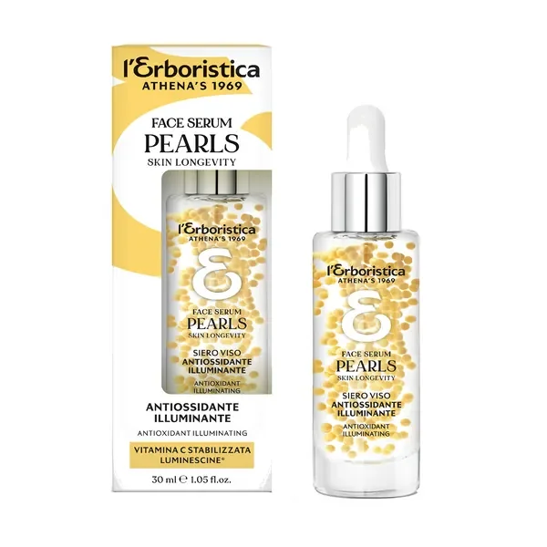 Serum do twarzy ze stabilizowaną witaminą C + Luminescine 30 ml [L'Erboristica Pearls] - L'Erboristica