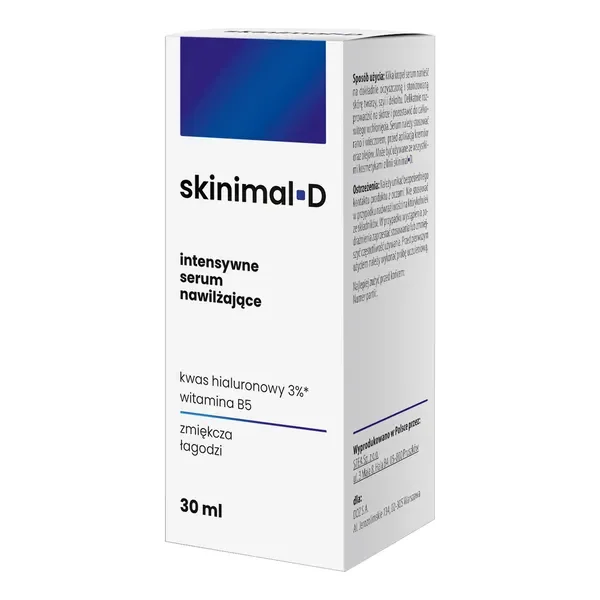 Serum intensywnie nawilżące 30 ml [Skinimal D] - Skinimal D