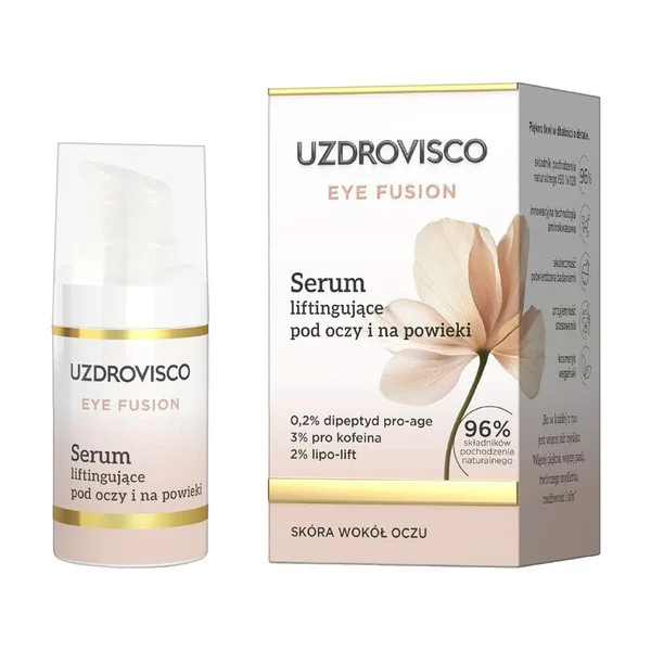 Serum liftingujące pod oczy i na powieki 15ml [Uzdrovisco] - Uzdrovisco