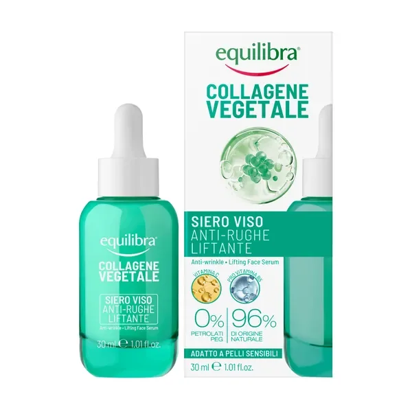 Serum liftingujące przeciw zmarszczkom z kolagenem roślinnym 30ml [Equilibra] - Equilibra