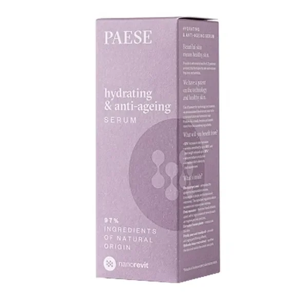 Serum nawilżająco-przeciwzmarszczkowe 30ml [Paese] - Paese