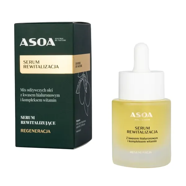 Serum rewitalizacja z kwasem hialuronowym 30 ml [Asoa] - Asoa