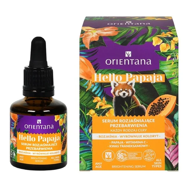 Serum rozjaśniające przebarwienia Hello Papaja 30ml [Orientana] - Orientana