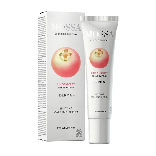 Serum uspokajające z borówką brusznicą i resweratrolem 30ml [Mossa] - Mossa