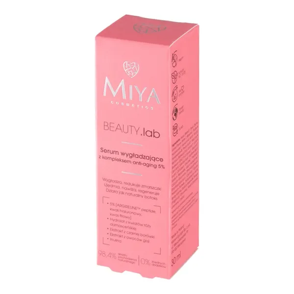 Serum wygładzające z kompleksem anti-aging 5% 30ml [Miya Cosmetics] - Miya Cosmetics