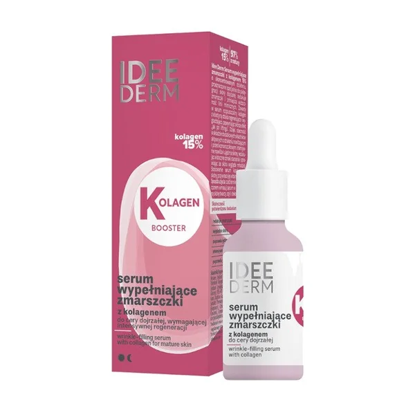 Serum wypełniające zmarszczki z kolagenem 15% 30ml [IDEE DERM] - IDEE DERM