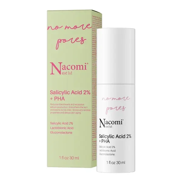 Serum z kwasem salicylowym 2% + PHA 30ml [Nacomi Next LVL] - Nacomi
