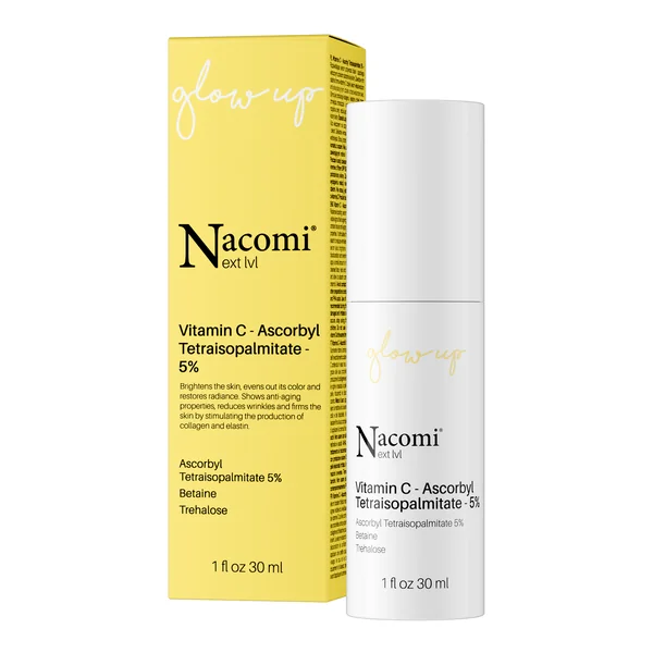 Serum z witaminą C - Ascorbyl Tetraisopalmitate 5% 30ml [Nacomi] - Nacomi