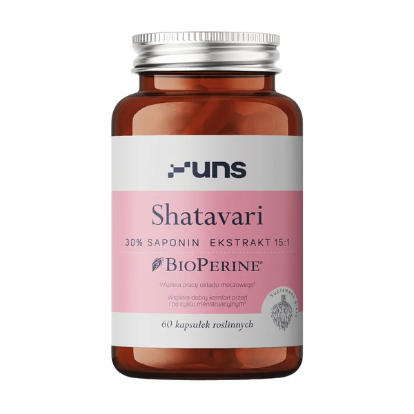 Shatavari 530 mg 60 kapsułek [Uns] - Uns
